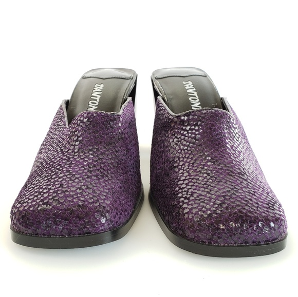 VTG Purple Mule Clogs by D'Antonio Size 7M - Picture 4 of 8